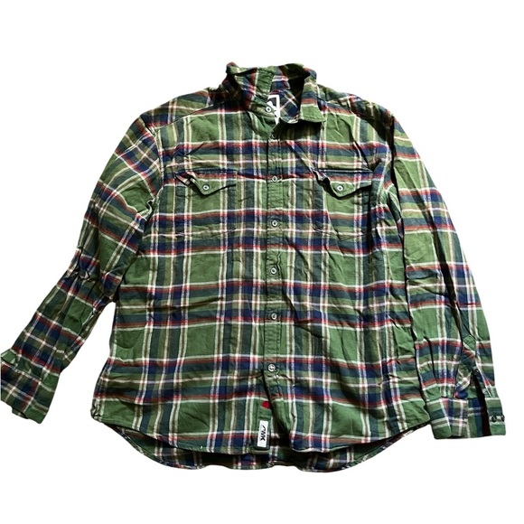 Mountain Khakis Other - Mountain Khakis Green and Blue Casual Button Down Shirt